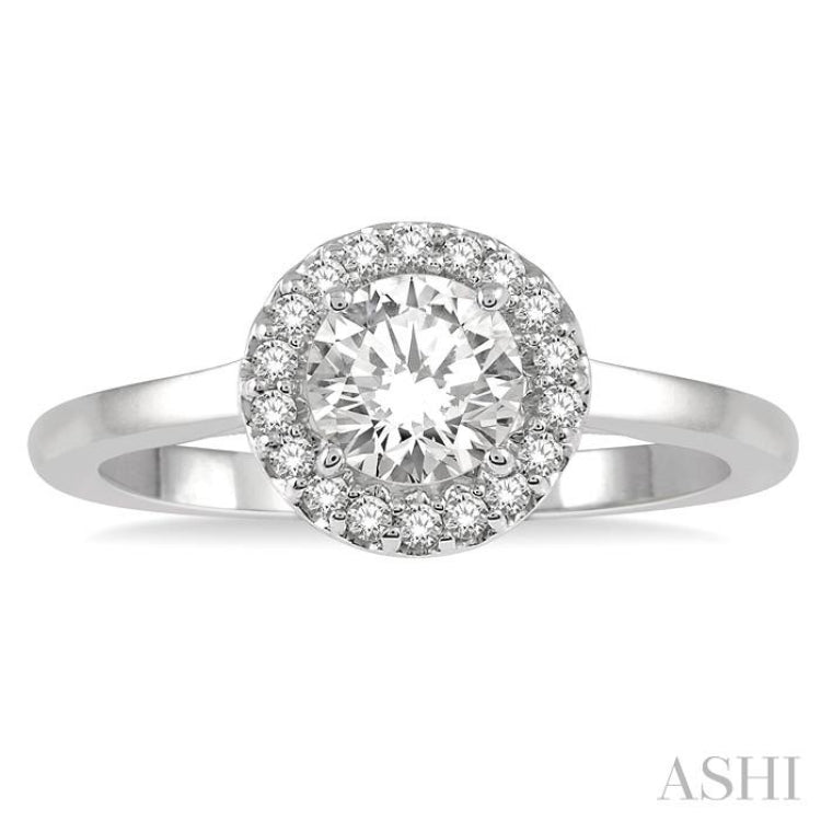 Semi-Mount Diamond Engagement Ring