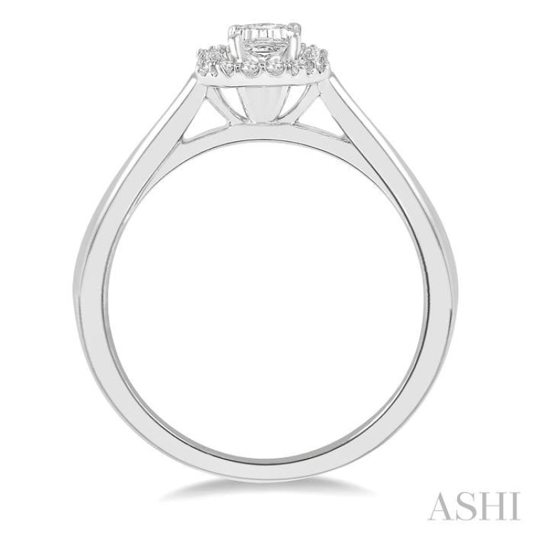 Semi-Mount Diamond Engagement Ring