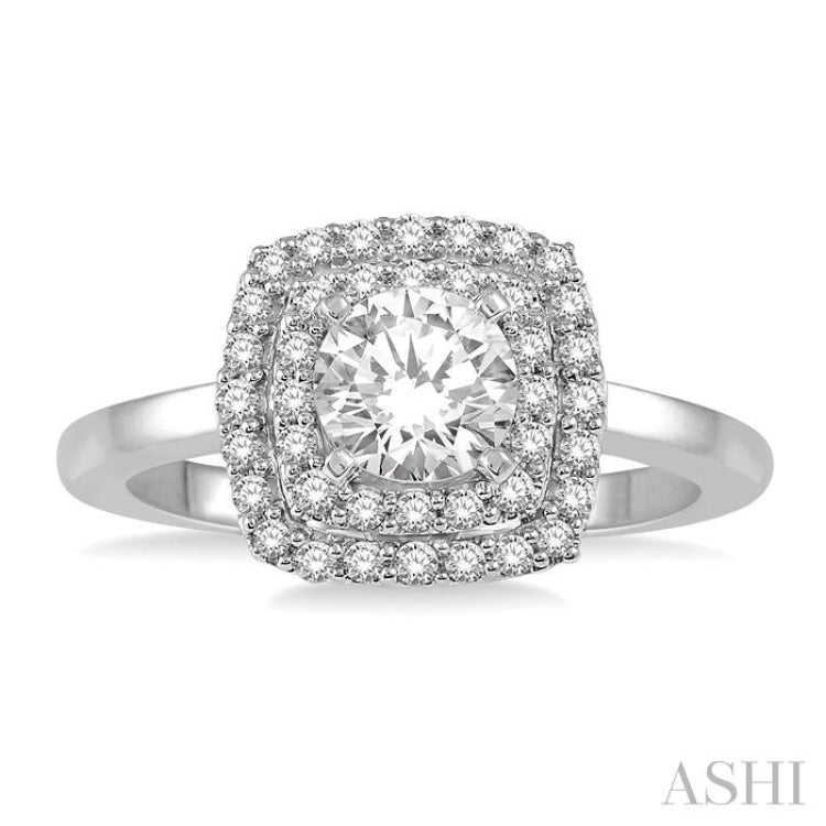 Semi-Mount Diamond Engagement Ring