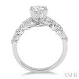 Semi-Mount Diamond Engagement Ring