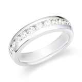 Mens Diamond Channel Band-119-02063