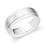 Men's Satin Finish Wedding Ring-119-01321