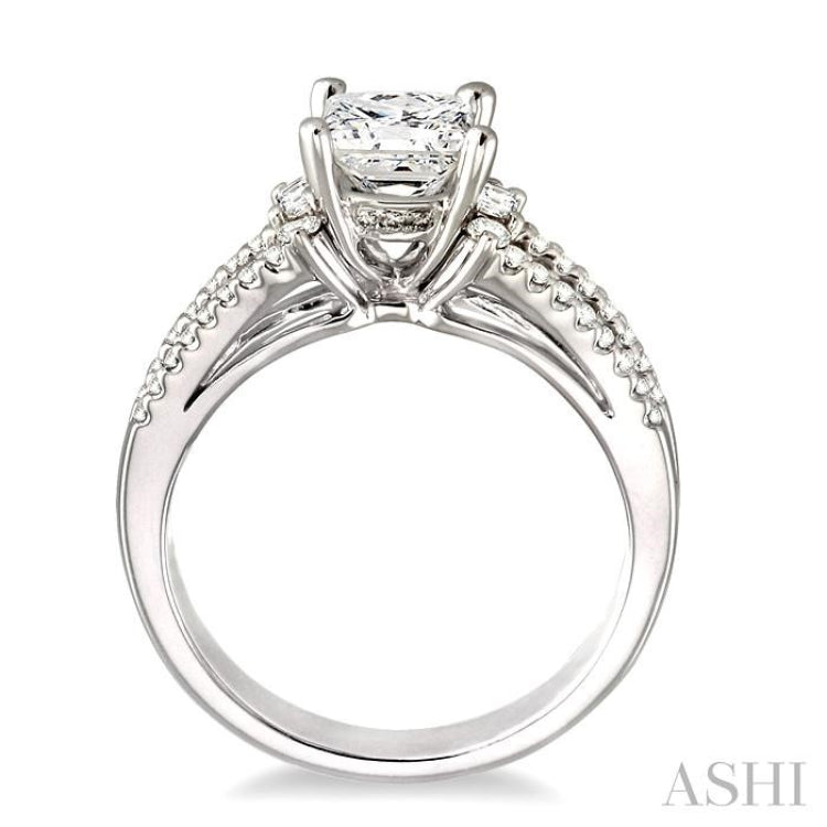 Semi-Mount Diamond Engagement Ring