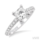 Semi-Mount Diamond Engagement Ring