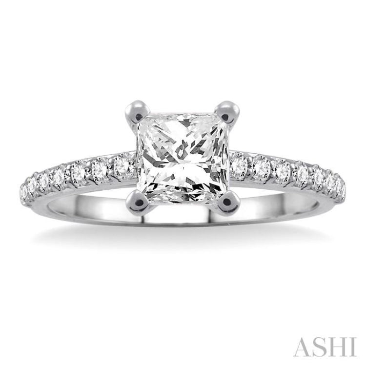 Semi-Mount Diamond Engagement Ring