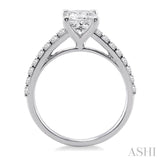 Semi-Mount Diamond Engagement Ring