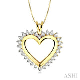 Heart Shape Diamond Fashion Pendant