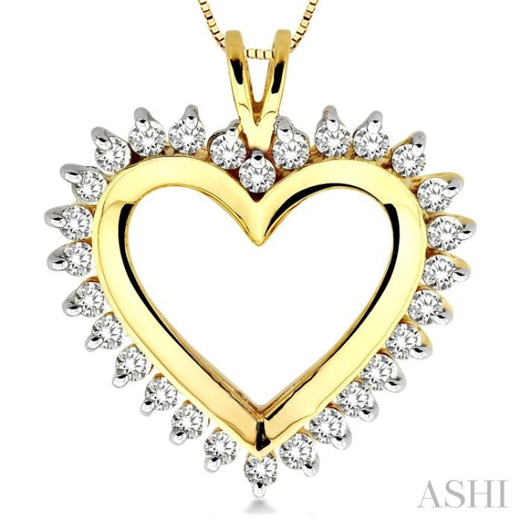 Heart Shape Diamond Fashion Pendant