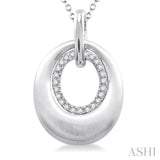 Silver Diamond Fashion Pendant