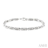 Silver Diamond Bracelet