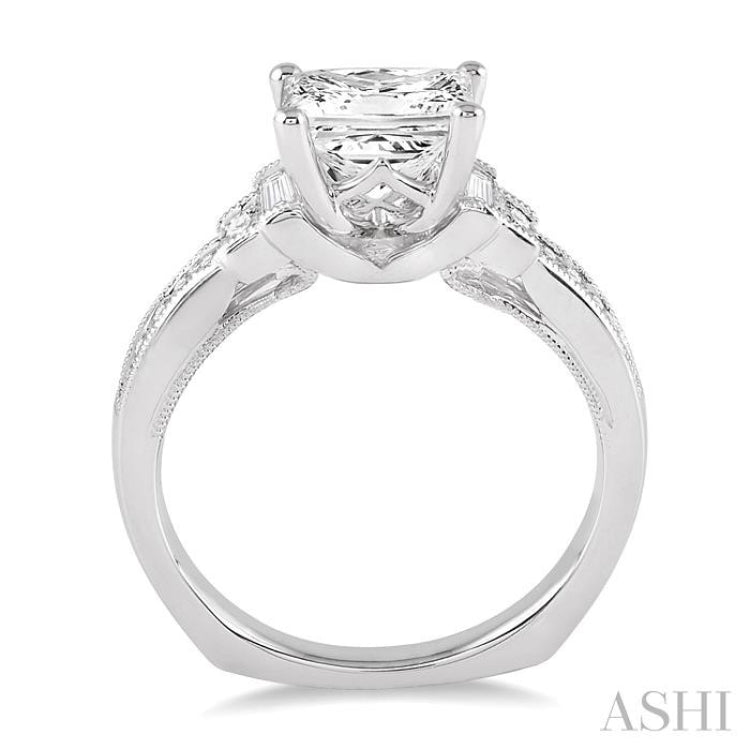 Semi-Mount Diamond Engagement Ring