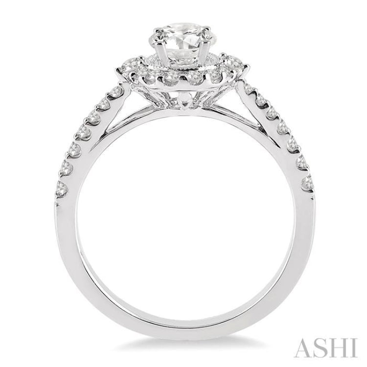 Semi-Mount Diamond Engagement Ring