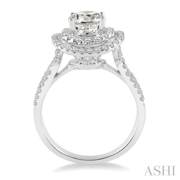 Semi-Mount Diamond Engagement Ring