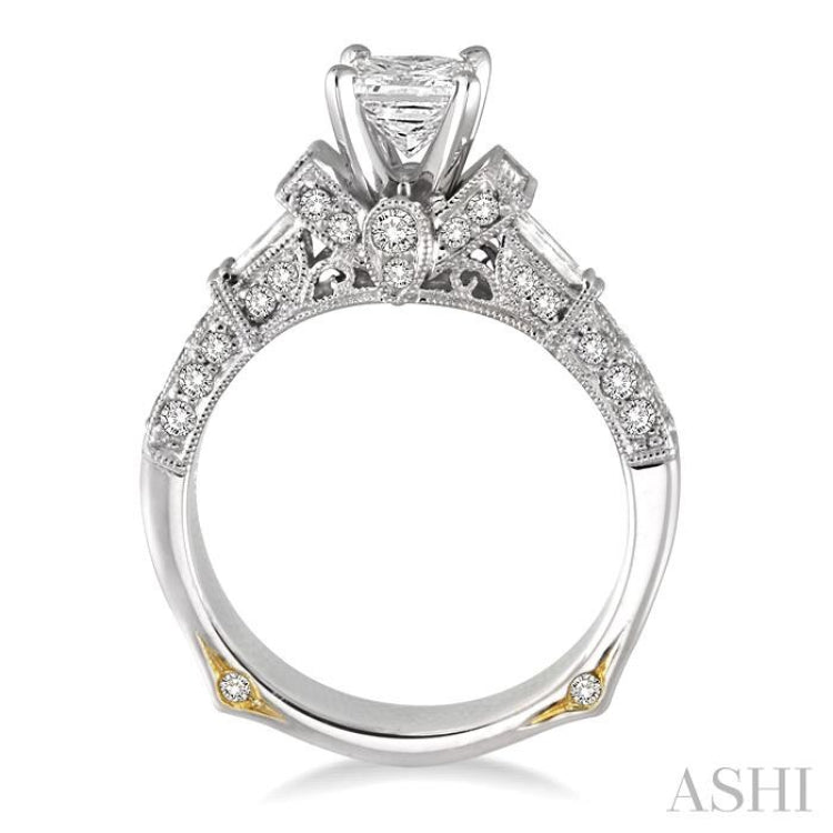 Semi-Mount Diamond Engagement Ring