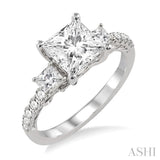 Semi-Mount Diamond Engagement Ring