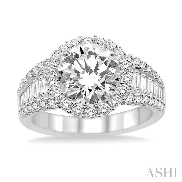 Semi-Mount Diamond Engagement Ring