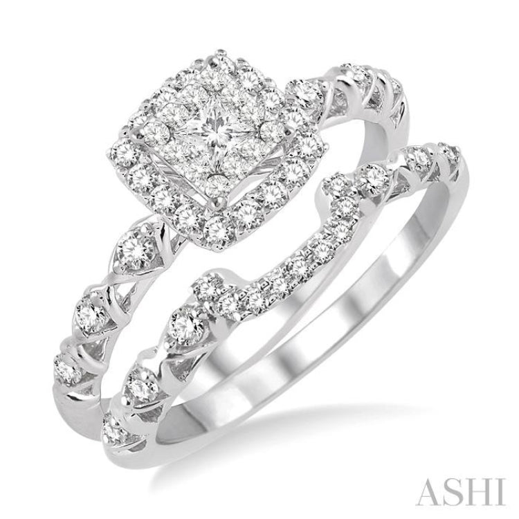 Lovebright Diamond Wedding Set