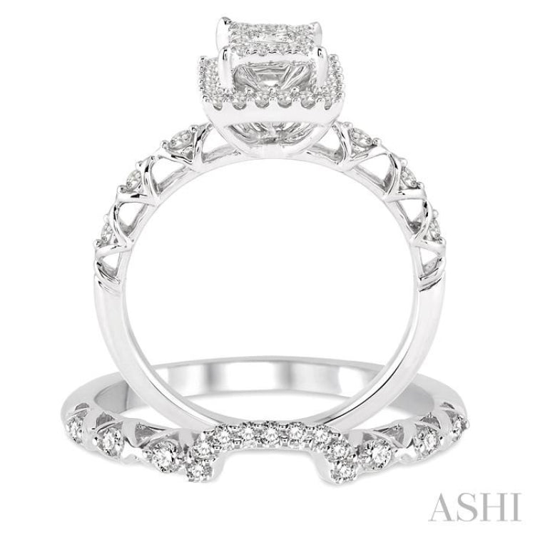 Lovebright Diamond Wedding Set