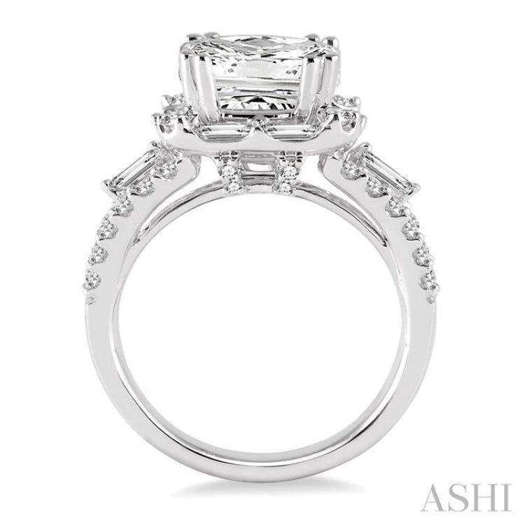 Semi-Mount Diamond Engagement Ring