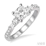 Semi-Mount Diamond Engagement Ring