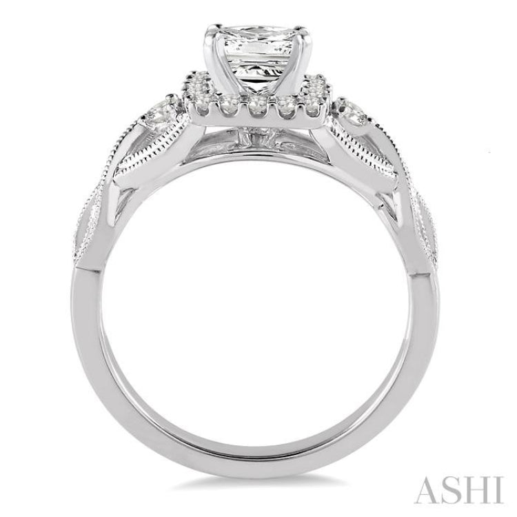 Semi-Mount Diamond Engagement Ring