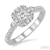 Semi-Mount Diamond Engagement Ring