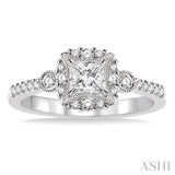 Semi-Mount Diamond Engagement Ring