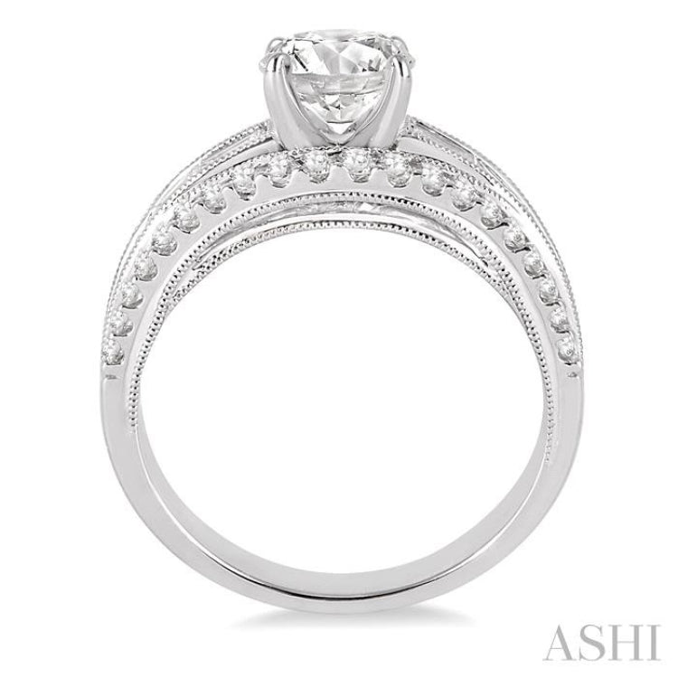 Semi-Mount Diamond Engagement Ring