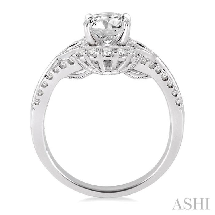 Semi-Mount Diamond Engagement Ring