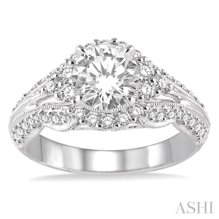 Semi-Mount Diamond Engagement Ring