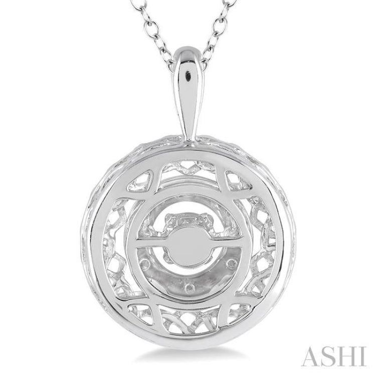 Silver Emotion Diamond Fashion Pendant