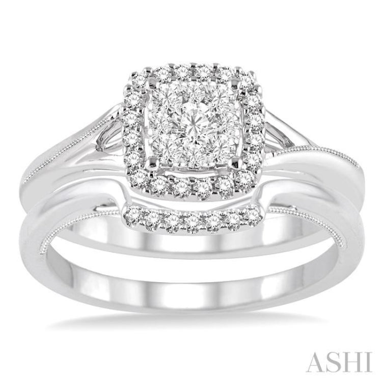 Lovebright Diamond Wedding Set