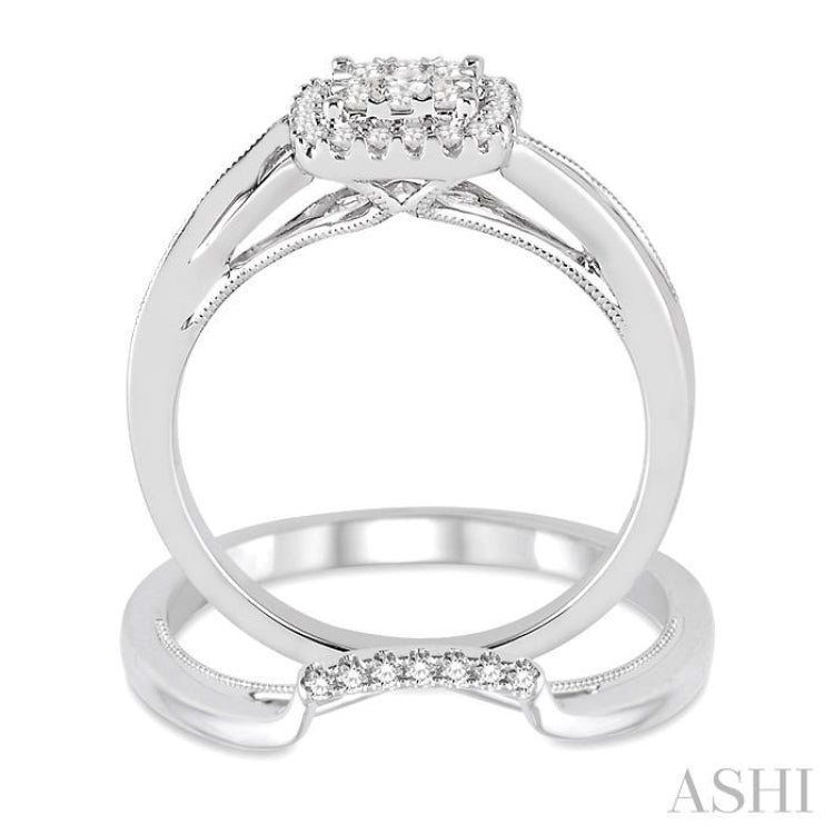 Lovebright Diamond Wedding Set