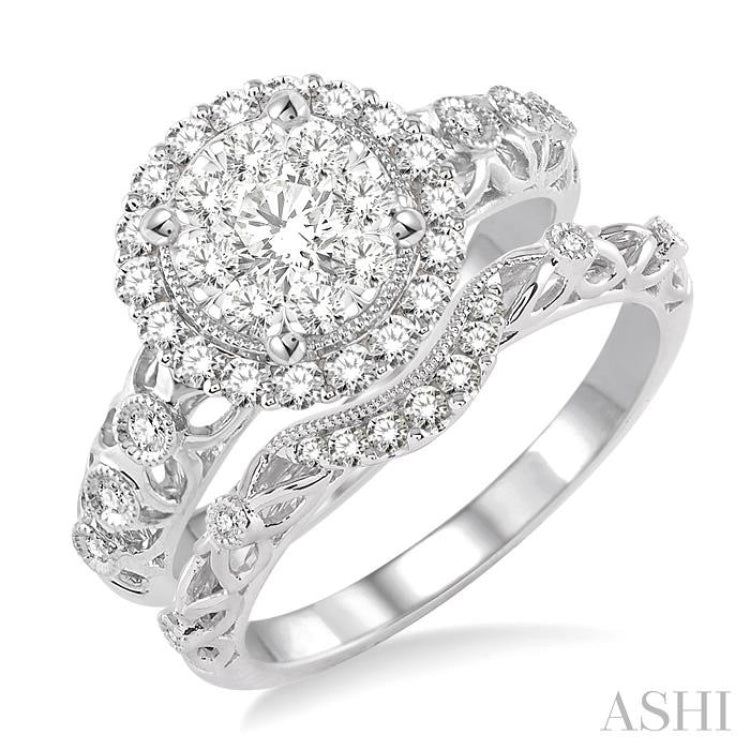 Lovebright Diamond Wedding Set