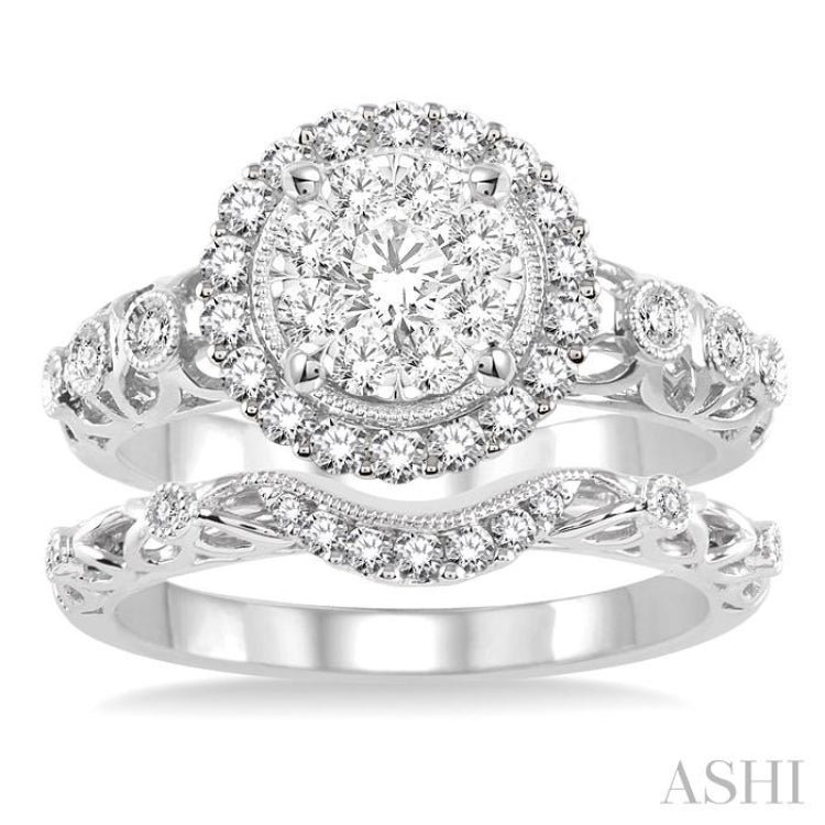 Lovebright Diamond Wedding Set