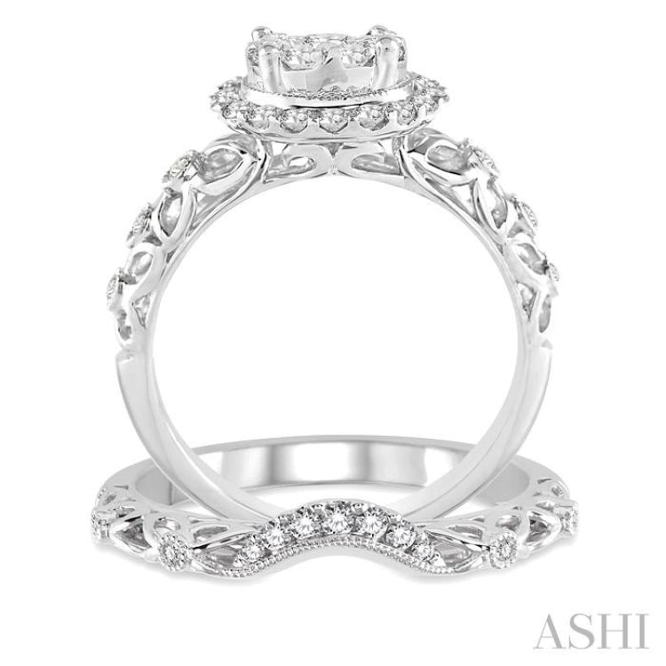 Lovebright Diamond Wedding Set