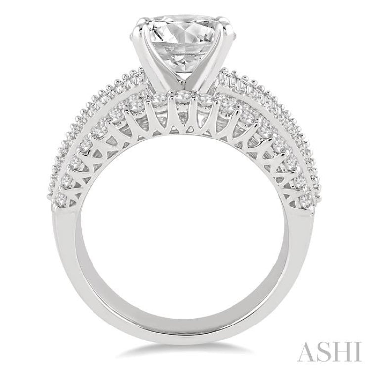 Semi-Mount Diamond Engagement Ring