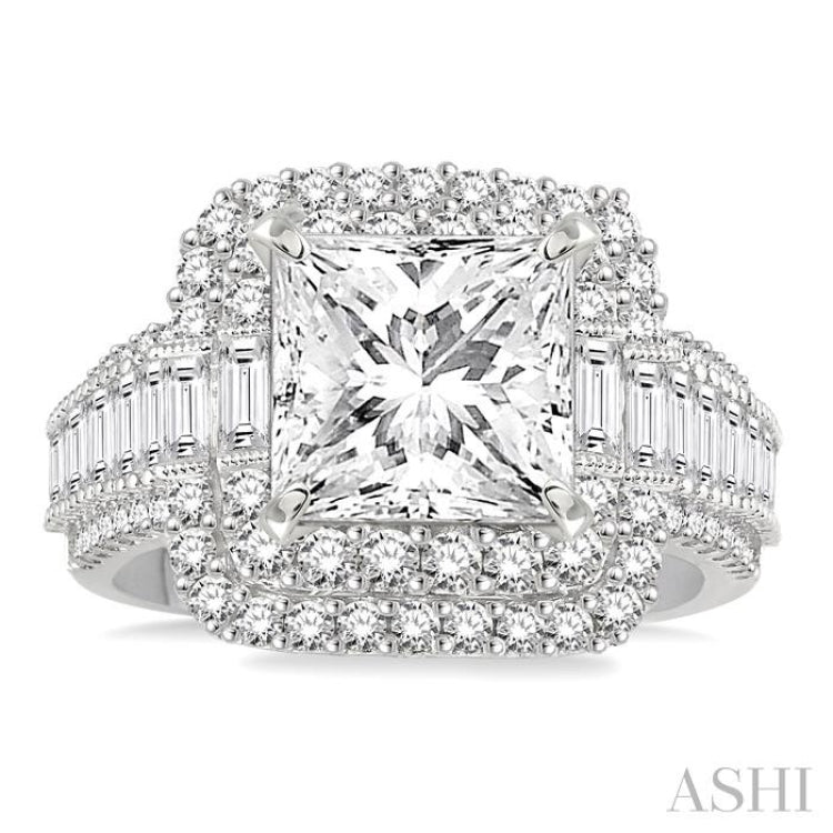 Semi-Mount Diamond Engagement Ring