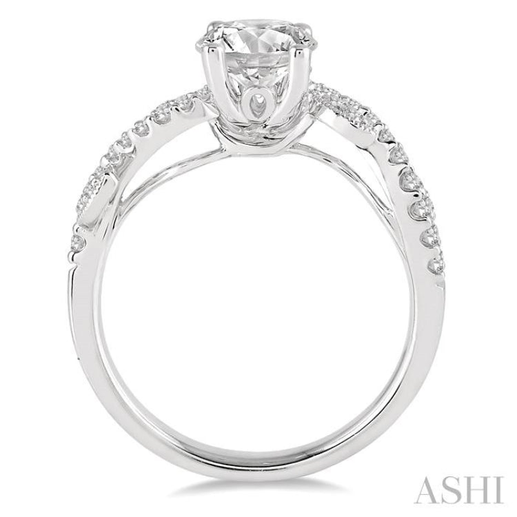 Semi-Mount Diamond Engagement Ring