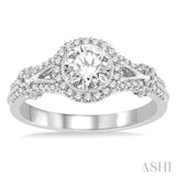 Semi-Mount Diamond Engagement Ring