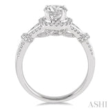 Semi-Mount Diamond Engagement Ring