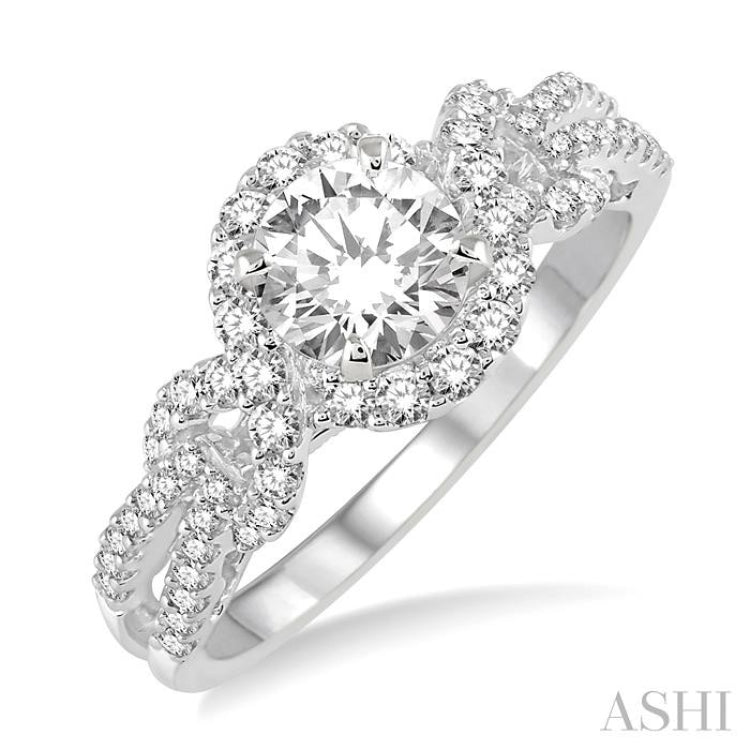 Semi-Mount Diamond Engagement Ring