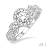 Semi-Mount Diamond Engagement Ring