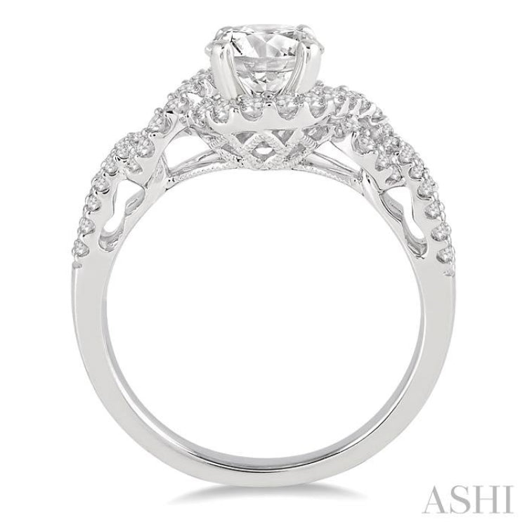 Semi-Mount Diamond Engagement Ring