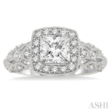 Semi-Mount Diamond Engagement Ring