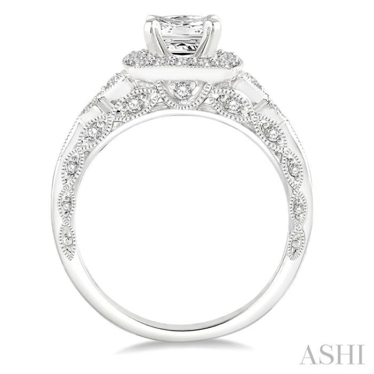 Semi-Mount Diamond Engagement Ring