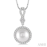 Pearl & Diamond Fashion Pendant