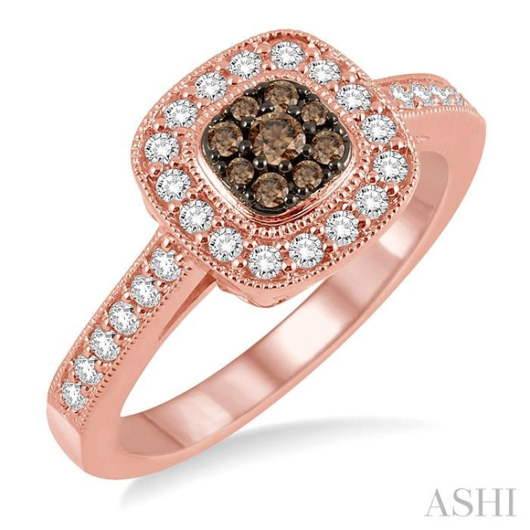 Champagne Diamond Fashion Ring