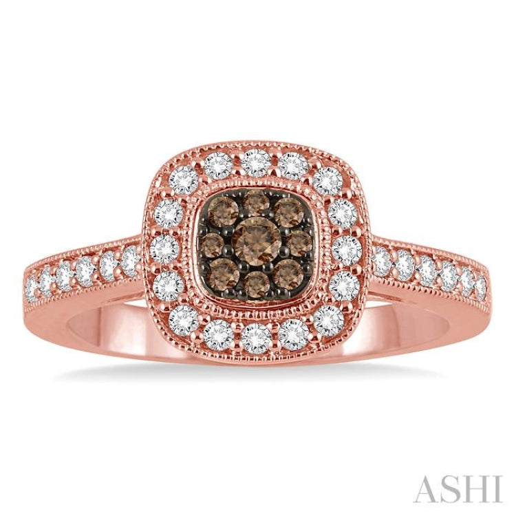 Champagne Diamond Fashion Ring