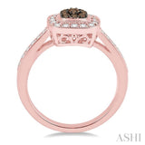 Champagne Diamond Fashion Ring